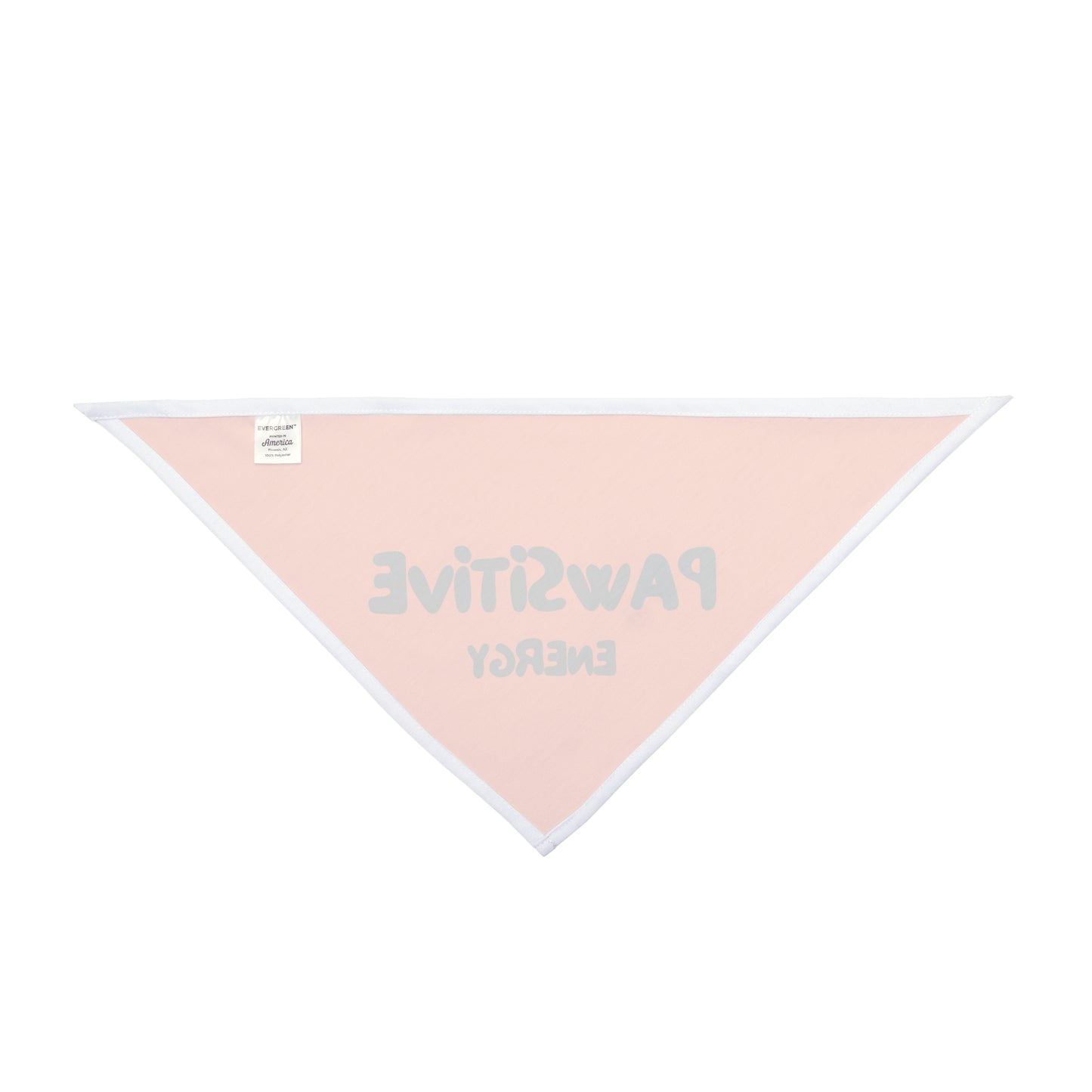 Pet Bandana - PAWSITIVE ENERGY (orange)